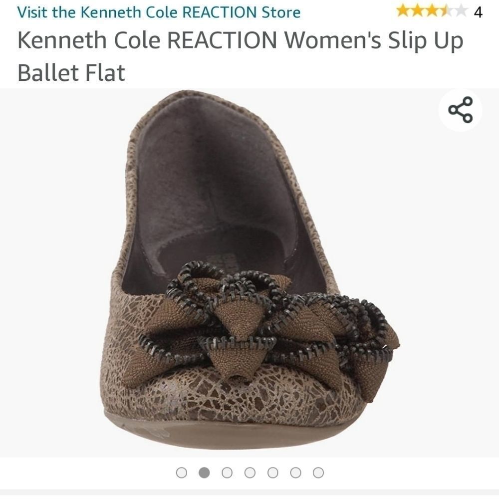 Kenneth Cole Reaction Ballet Flat - Picture 3 of 10